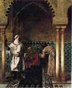 unknow artist, Arab or Arabic people and life. Orientalism oil paintings 156